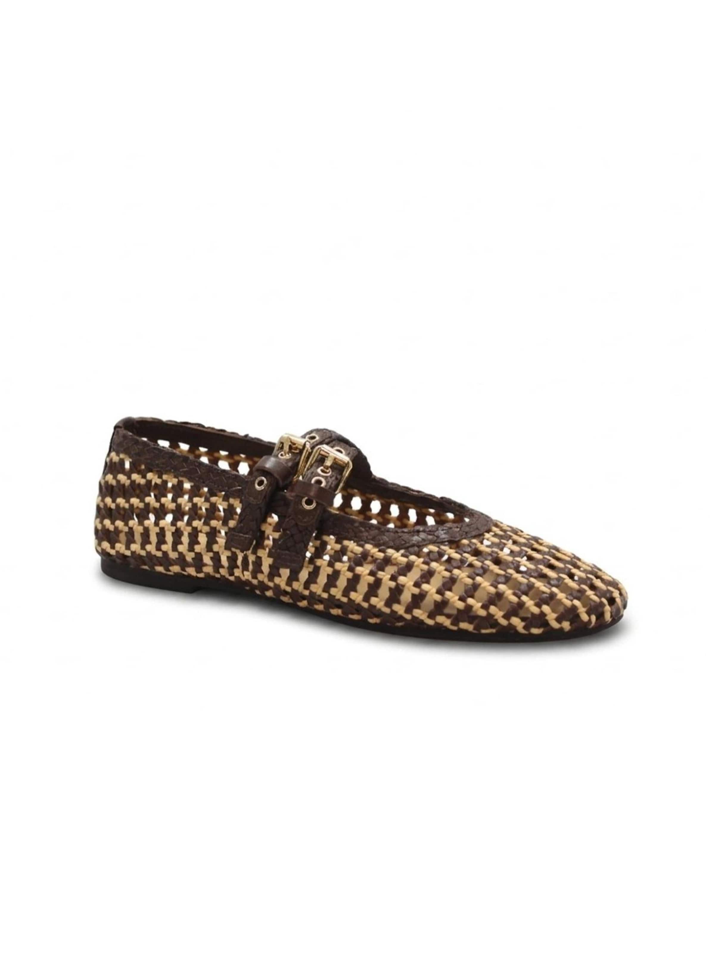 INUOVO Ballerina 'INUOVO D47003'‌‌‌‌ in Braun: Vorderseite