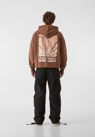 Lost Youth - Sudadera 'Golden Horizon' en marrón