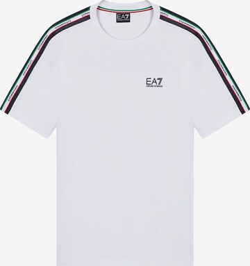 Maglietta '7M001861UB102' di EA7 Emporio Armani in bianco: frontale