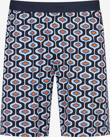 Mey Pyjamabroek 'Serie Big Curve' in Blauw: voorkant