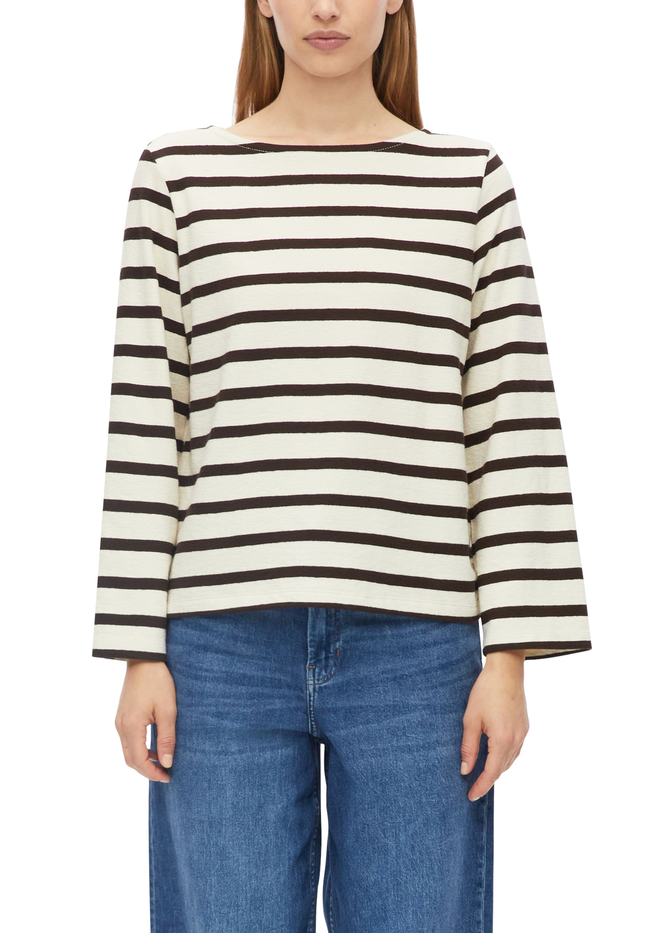 Sweat-shirt s.Oliver en marron : devant
