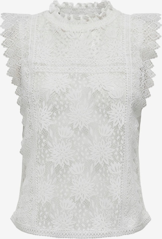 Chemisier 'ONLGillian' ONLY en blanc : devant