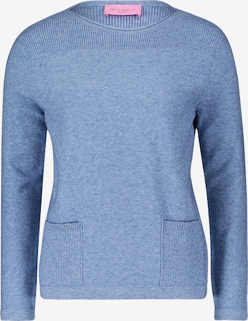 Pull-over Betty Barclay en bleu : devant