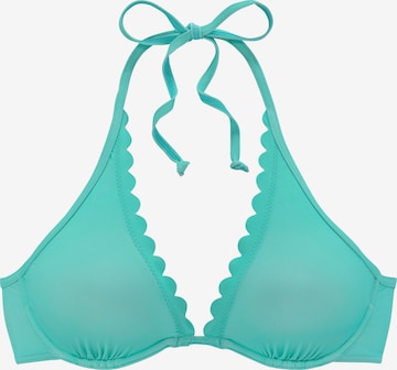 LASCANA Triangel Bikinitop in Blau: predná strana