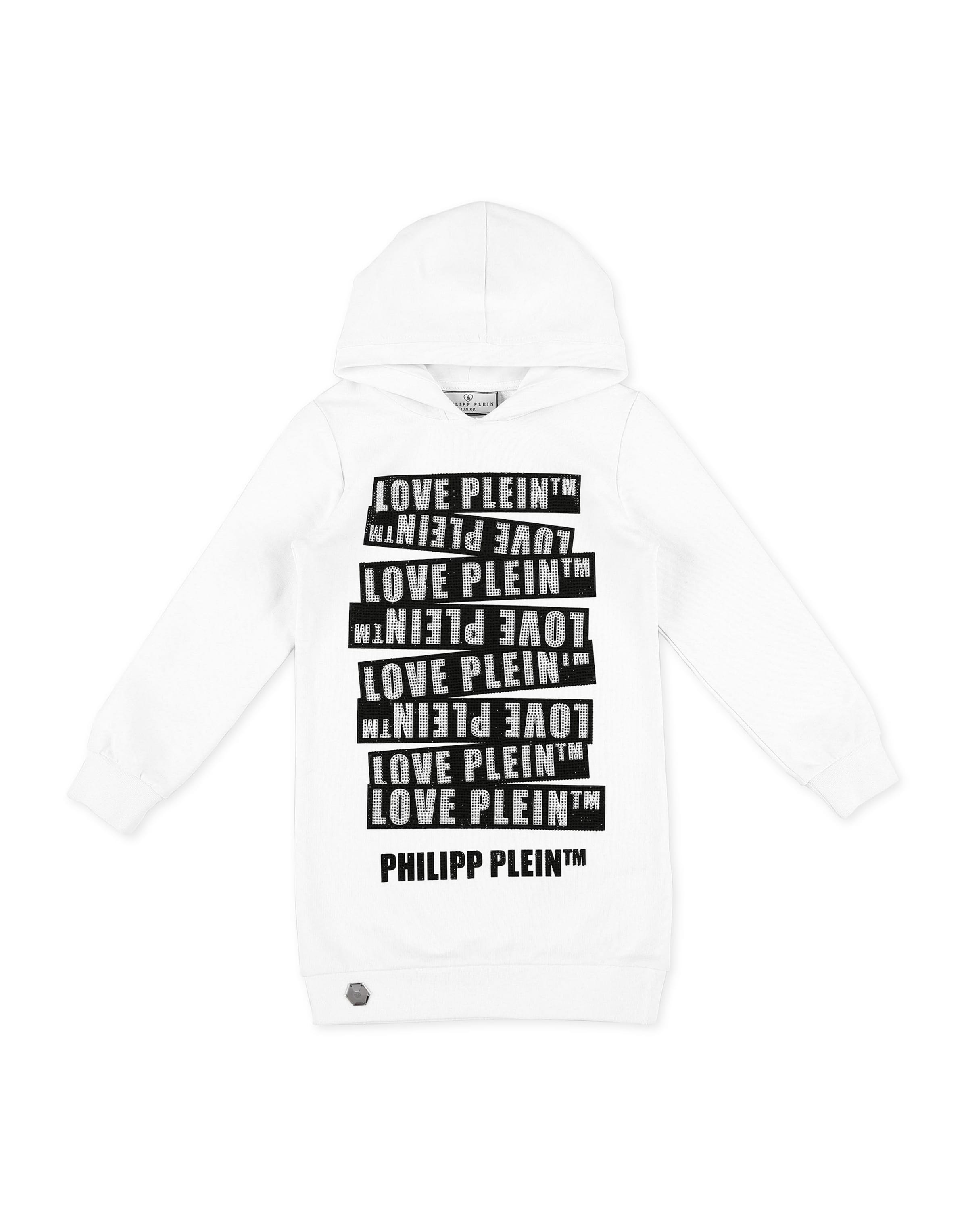 Philipp Plein - Sudadera en blanco: frente