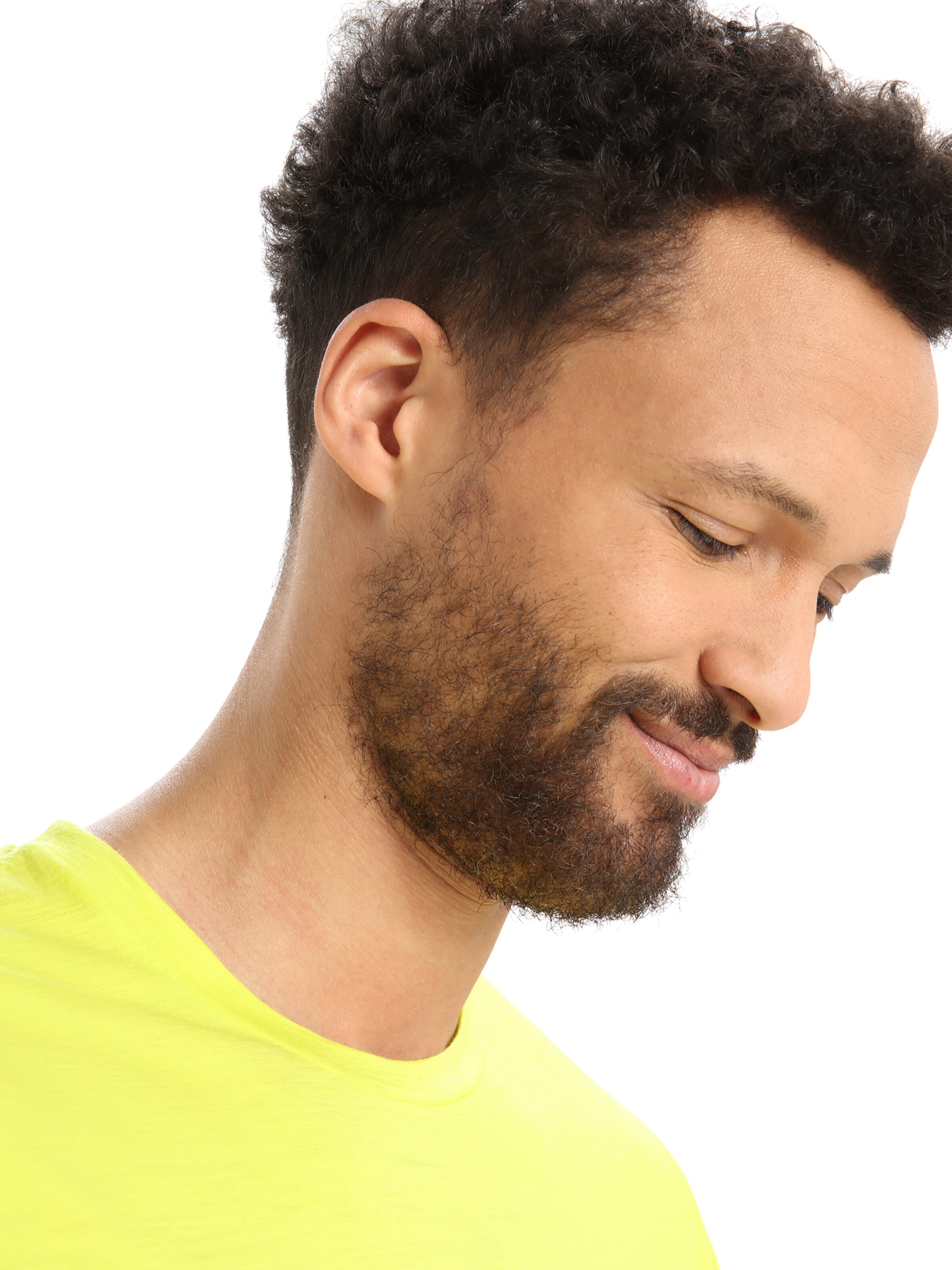 ICEBREAKER Performance Shirt 'Snowflake' in Yellow