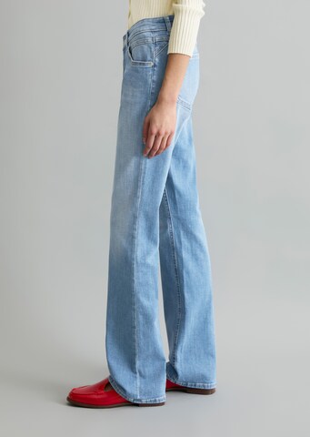 Marc O'Polo DENIM Bootcut Jeans 'Nella' in Blauw