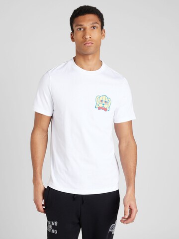 T-Shirt 'Sholto' FARAH en blanc