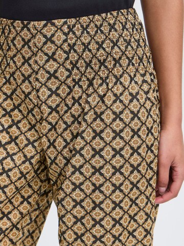 PULZ Jeans Tapered Harembroek ' PZJill ' in Geel
