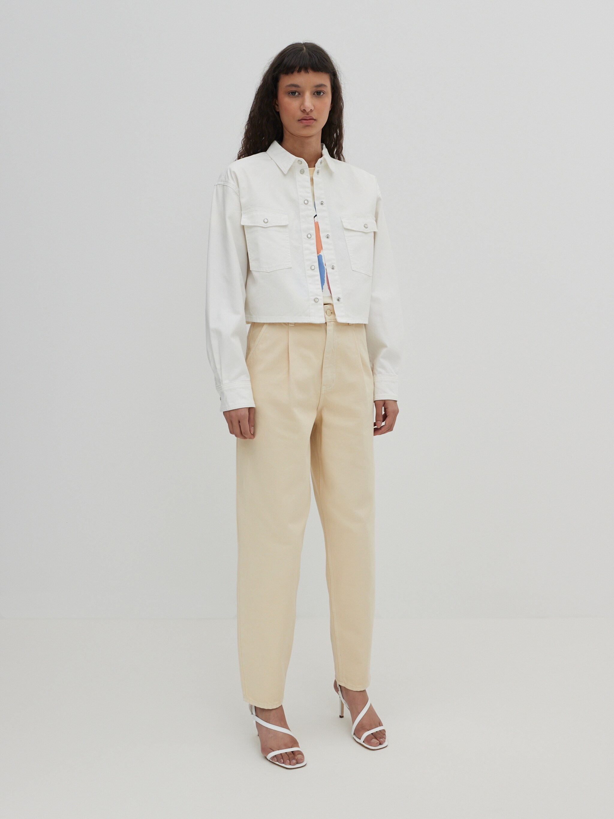 EDITED Produkte Hemd 'Jordyn' offwhite