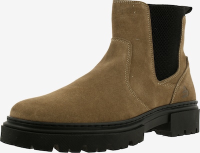 BULLBOXER Botas Chelsea en beige oscuro / negro, Vista del producto