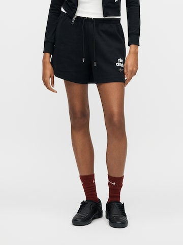 Nike Sportswear Loosefit Nadrág - fekete: elől