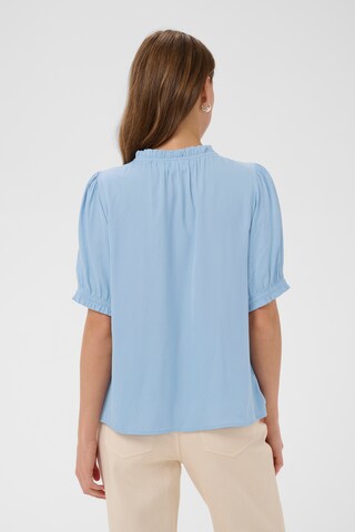 SAINT TROPEZ Bluse 'SZBriana' i blå