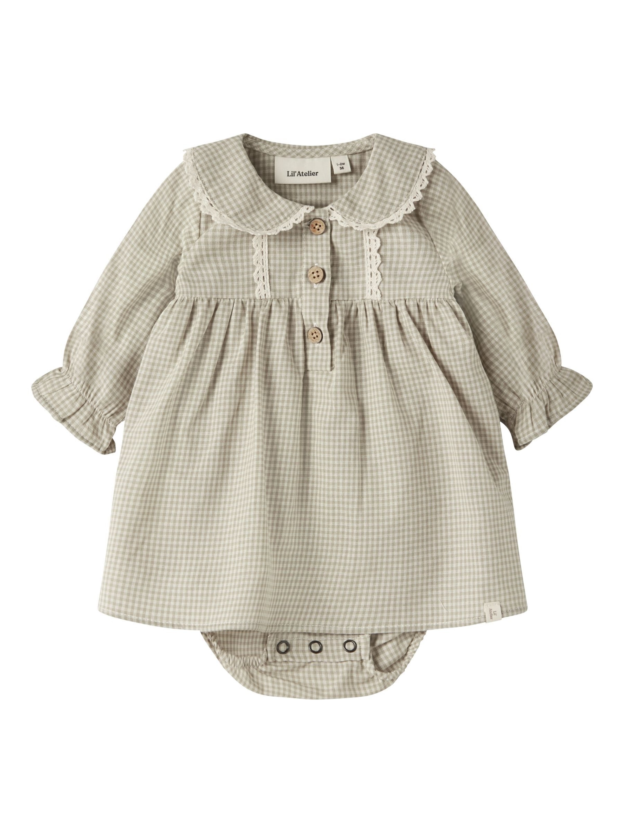 Robe Lil'Atelier en vert : devant