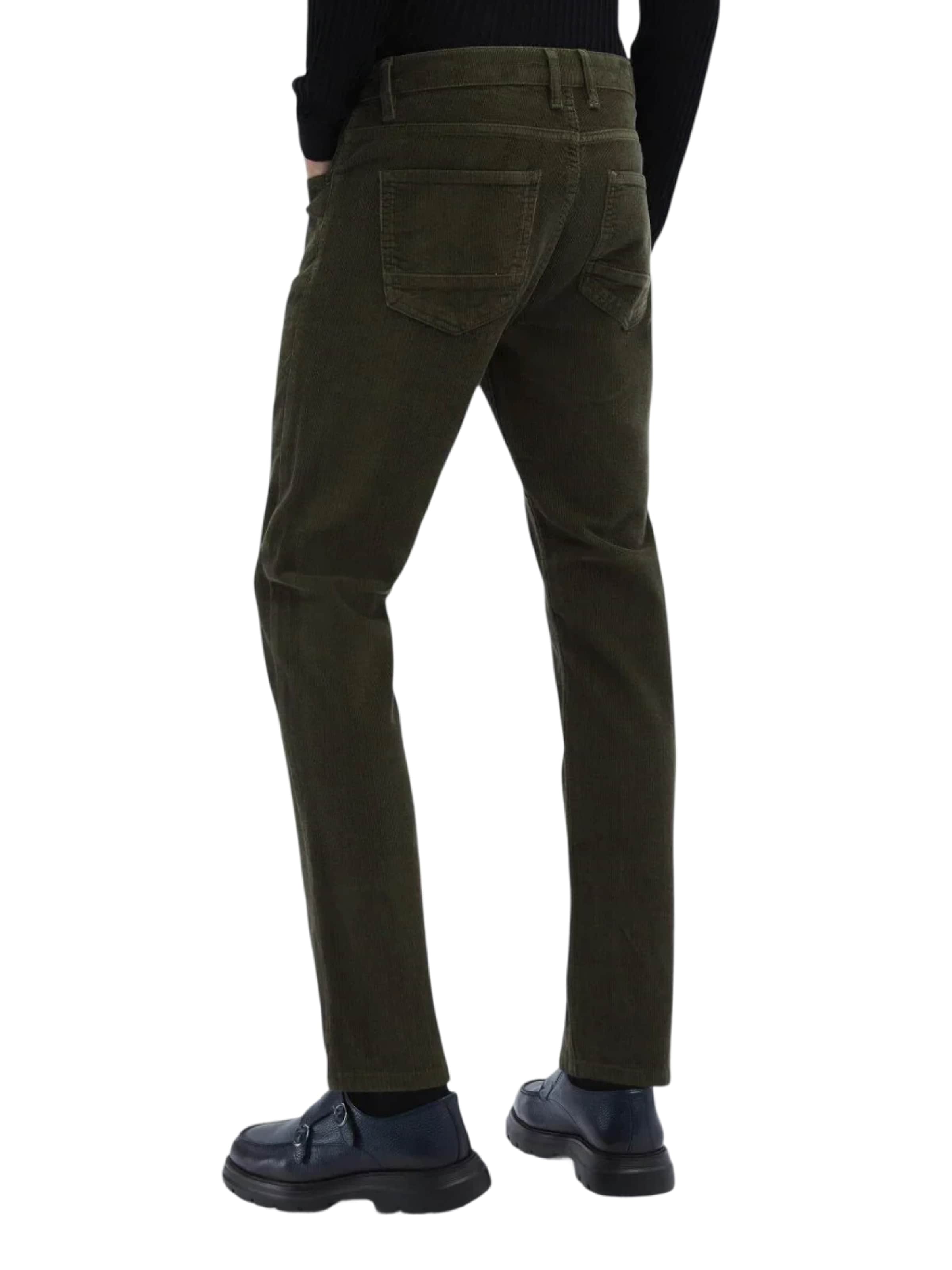 KİP Slimfit Broek in Groen