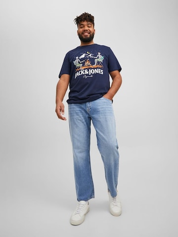 Jack & Jones Plus - regular Vaquero 'Mike' en azul