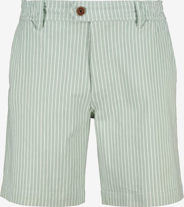 Alife and Kickin - Regular Calças chino 'MarcoAK' em verde: frente