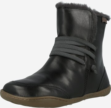 Bottines 'Peu Cami' CAMPER en noir : devant