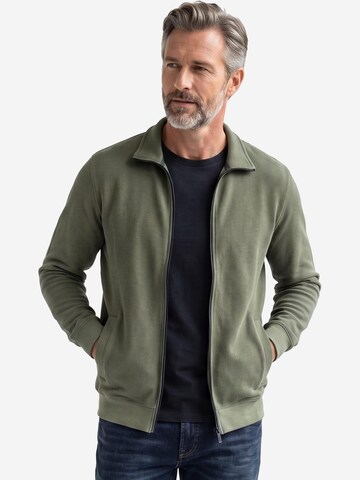 CASAMODA Sweatvest 'Basic' in Groen
