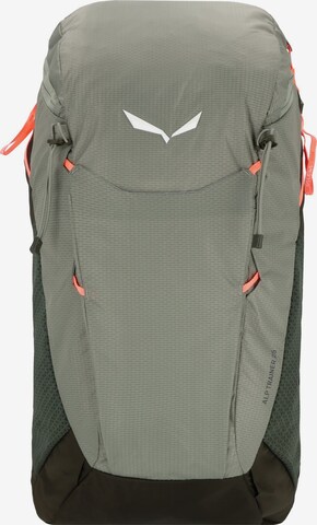 SALEWA Sportrugzak 'Alp Trainer 25L ' in Groen: voorkant