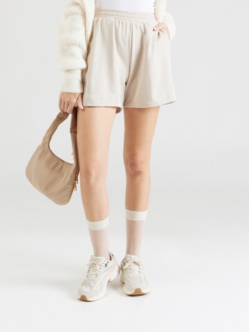 regular Pantaloni 'PCSKYLAR' di PIECES in beige: frontale