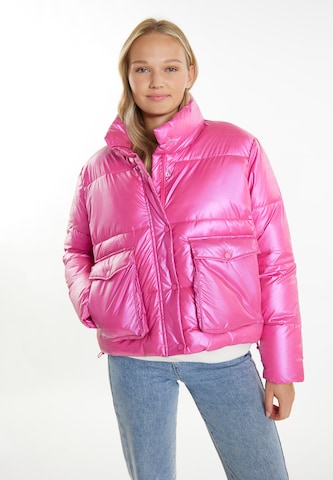 Veste d’hiver MYMO en rose : devant