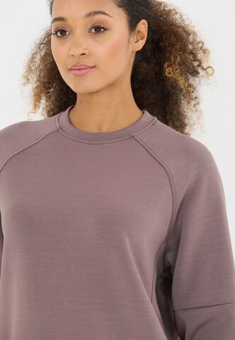 Athlecia Sweatshirt 'Jacey' in Braun