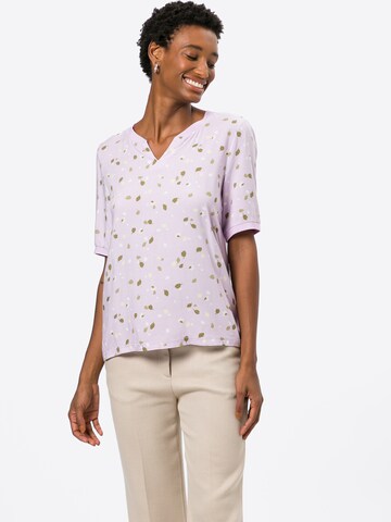 TOM TAILOR Shirt in Lila: voorkant