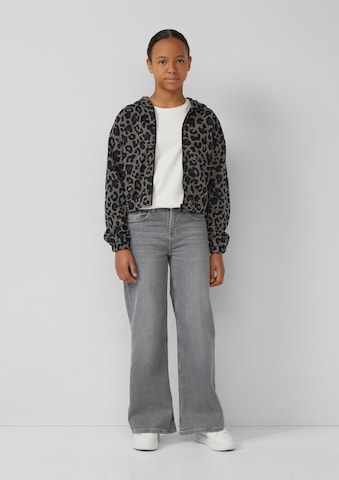 Veste de survêtement s.Oliver en gris : devant