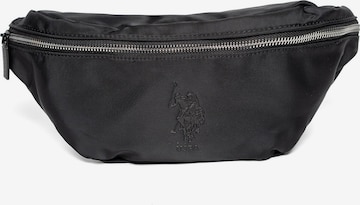 U.S. POLO ASSN. Clutch in Schwarz: Vorderseite