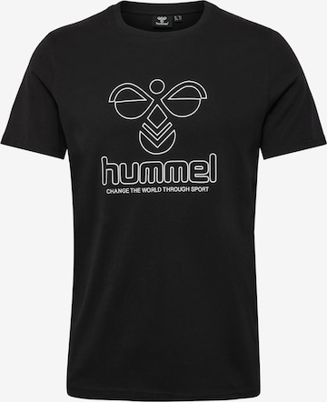 Hummel Shirt in Zwart: voorkant