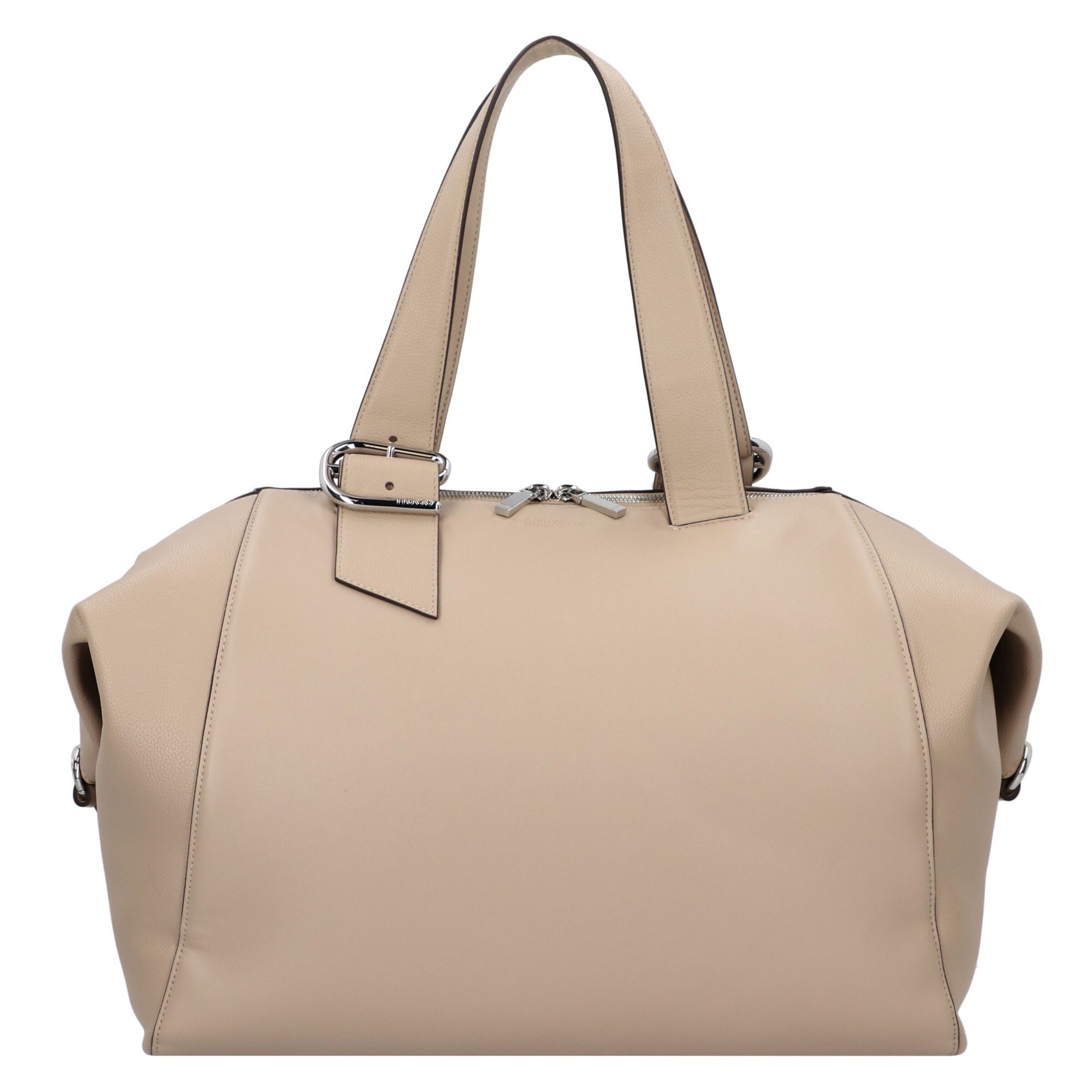 Borsa a spalla 'Nidna' di HUGO in beige: frontale