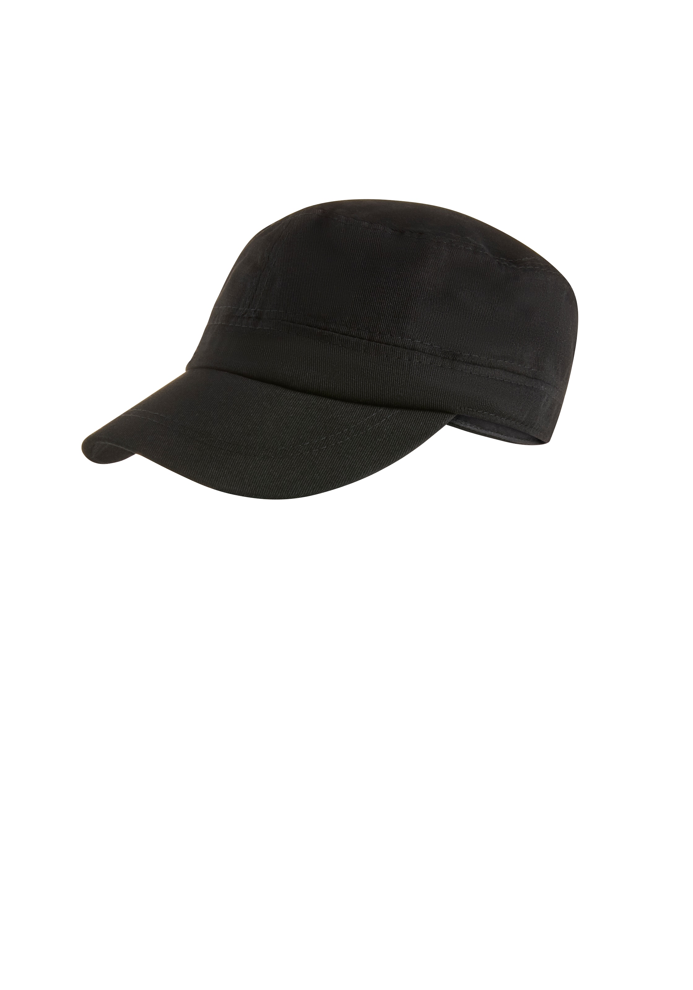 Man's World Beanie in Black: front