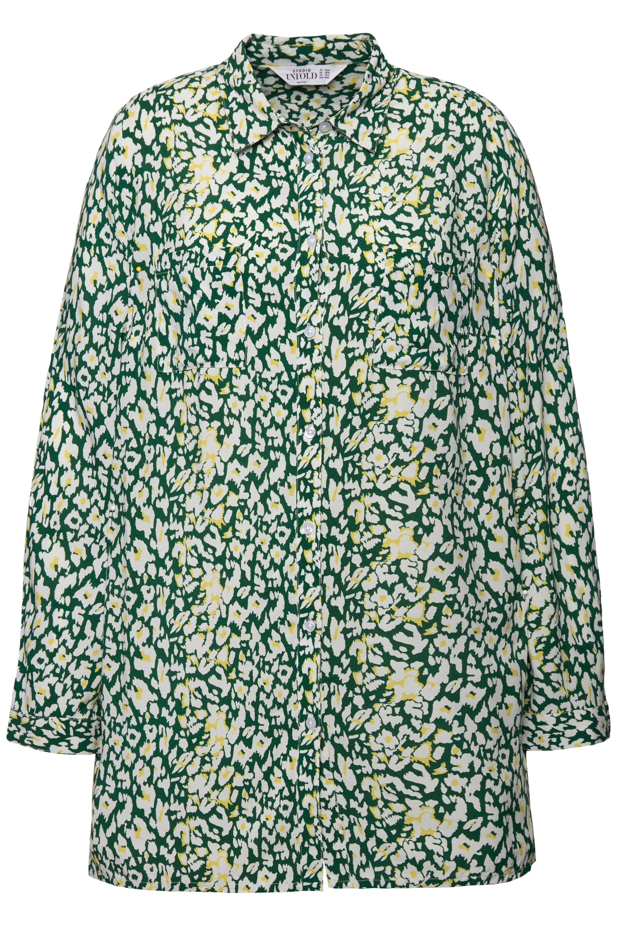 Studio Untold Bluse in Grün: Vorderseite