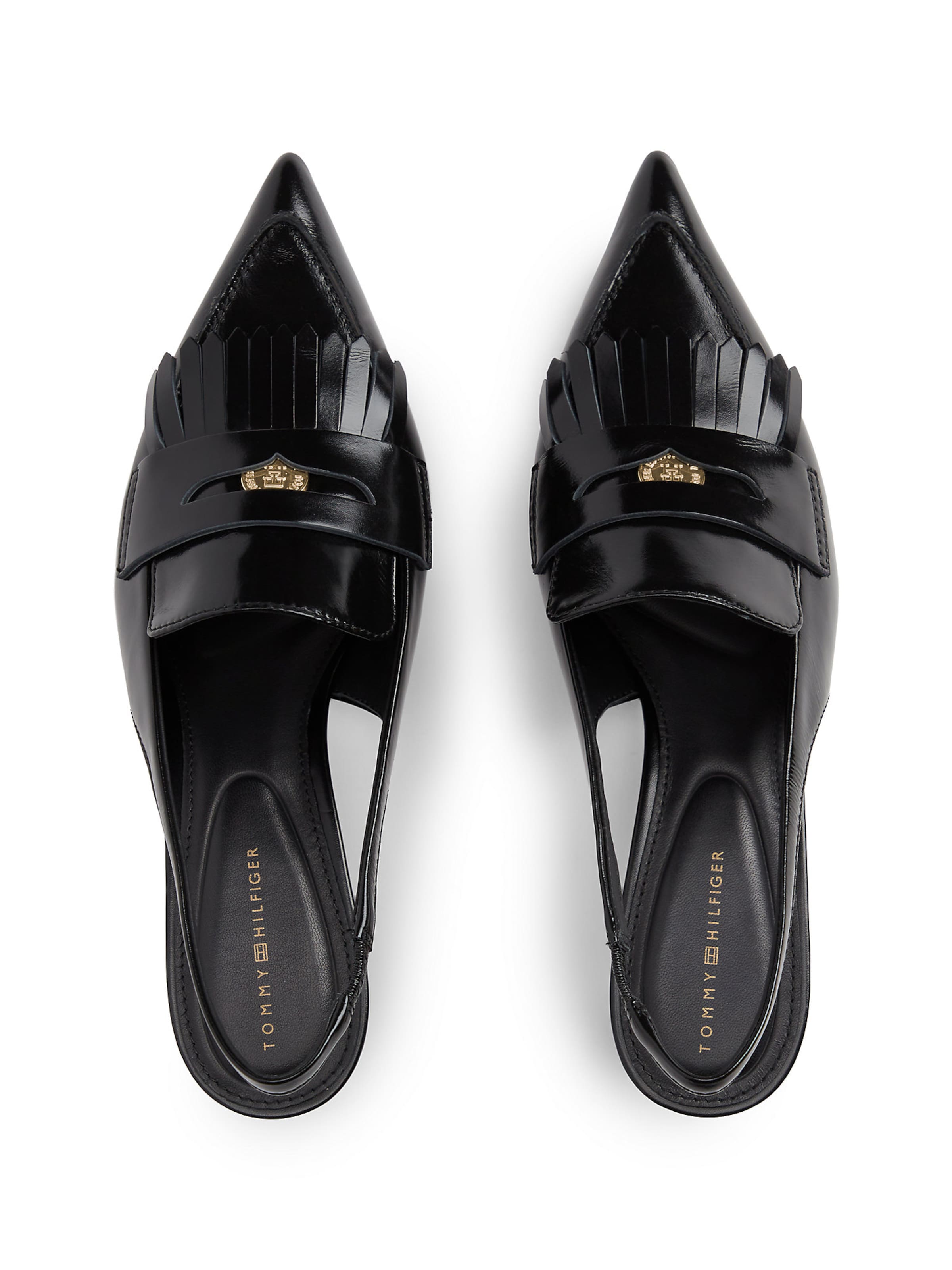 Escarpins à bride arrière TOMMY HILFIGER en noir