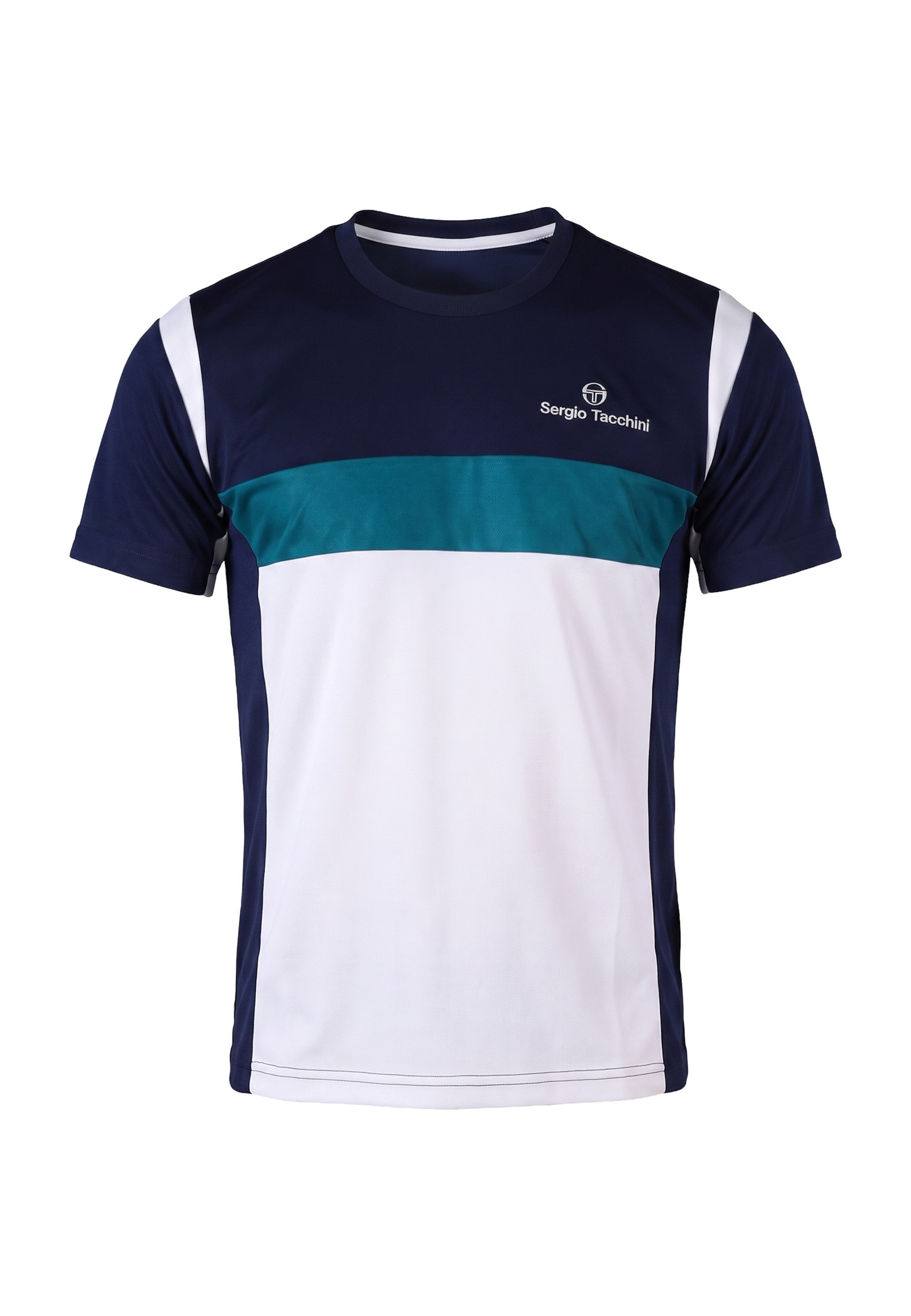 T-Shirt 'Musa' Sergio Tacchini en bleu : devant