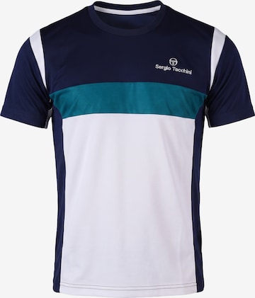 T-Shirt 'Musa' Sergio Tacchini en bleu : devant