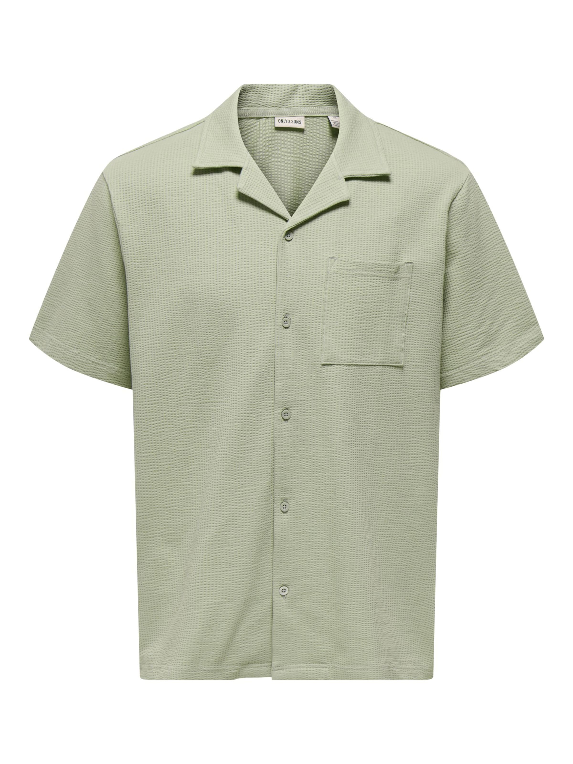 Chemise 'ONSKian' Only & Sons en vert : devant