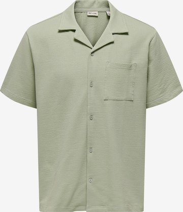 Chemise 'ONSKian' Only & Sons en vert : devant
