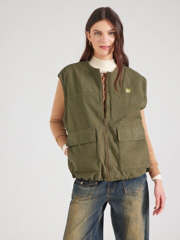 Gilet 'RYGYBAY' di AMERICAN VINTAGE in verde: frontale