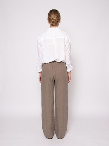 elvine Baggy Broek 'LANA_WS PANT CLAY' in Bruin