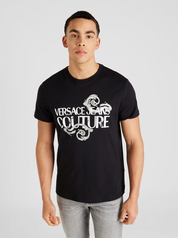 Versace Jeans Couture Shirt '76UP600' in Black: front
