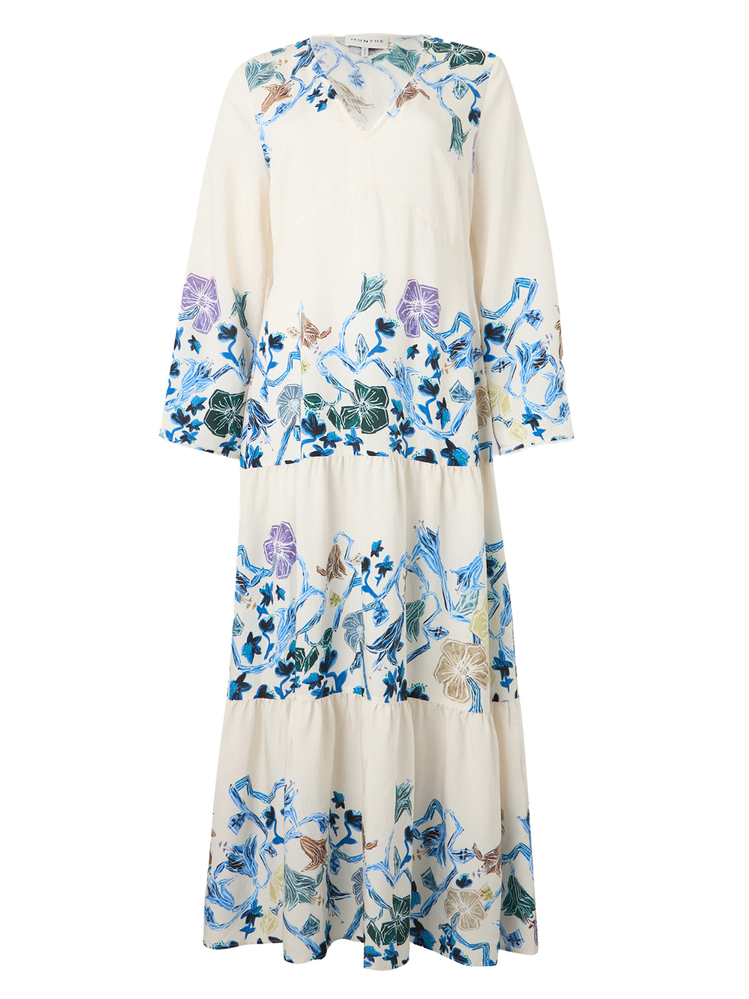 Munthe Robe 'NAO' en 34 en bleu roi / lavande / noir / blanc, Vue avec produit