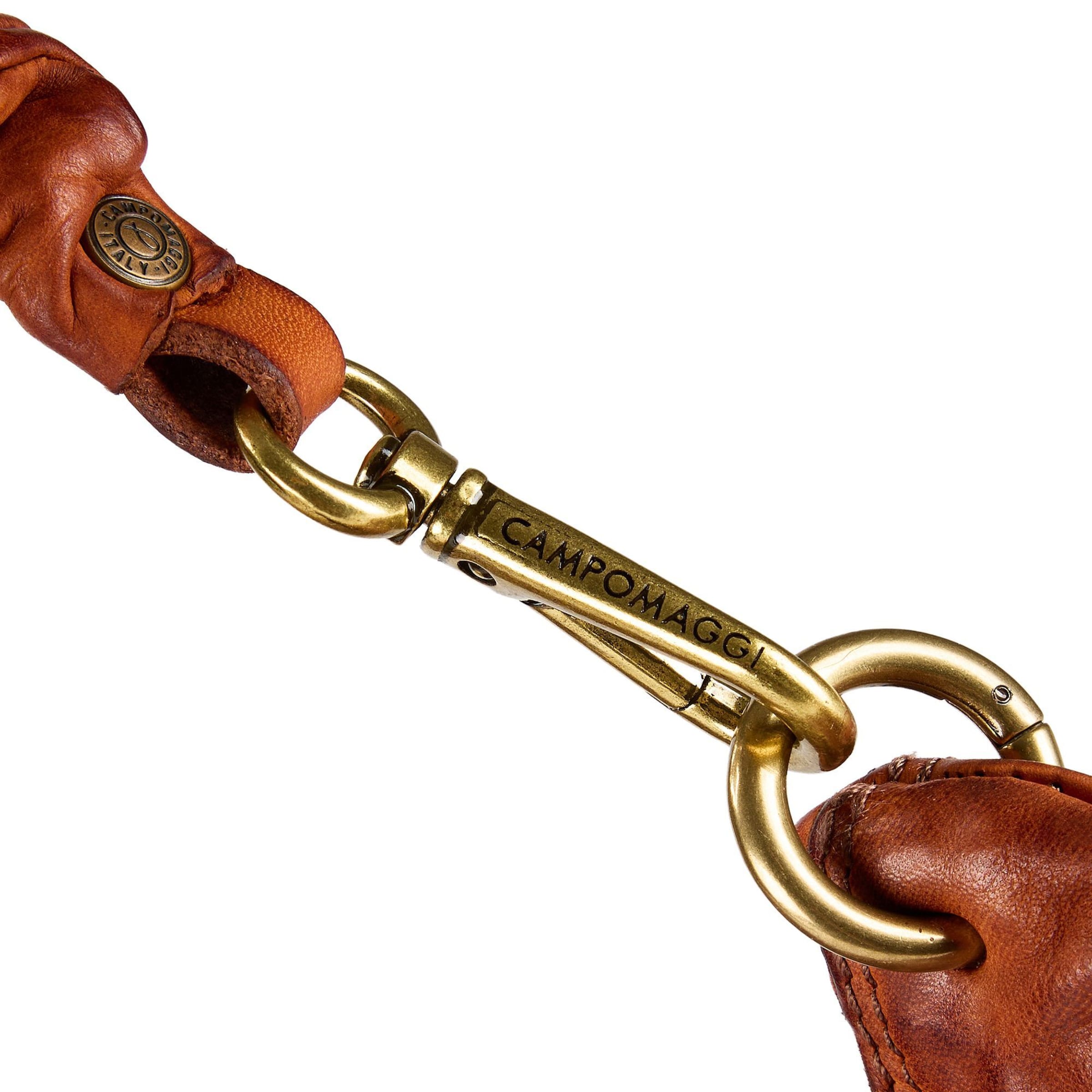 Borsa a spalla 'Luna' di Campomaggi in marrone