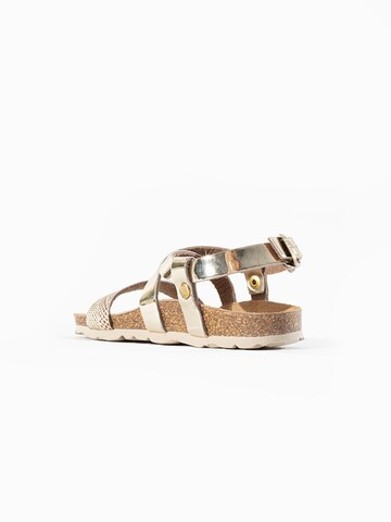 Bayton Sandalen 'Enyo' in Goud