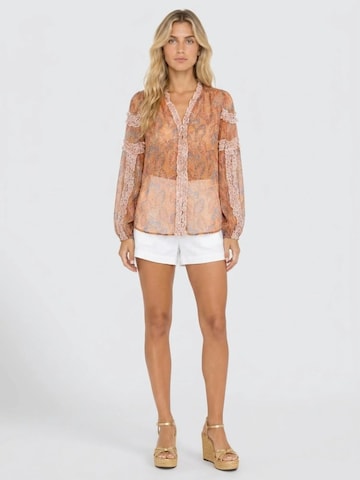 Miss June Blouse 'Tatum' in Orange