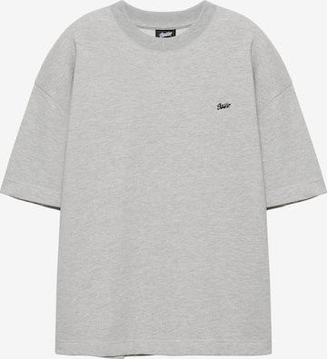 Pull&Bear Shirt 'STWD' in Grijs: voorkant