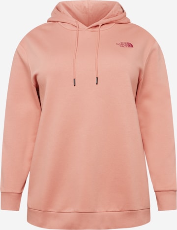 THE NORTH FACE Sweatshirt in Pink: front