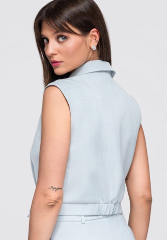 Gilet Ombre en bleu