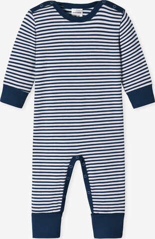 SCHIESSER Romper/Bodysuit ' Bamboo ' in Blue: front